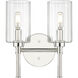 Chastine 2 Light 10.50 inch Bathroom Vanity Light